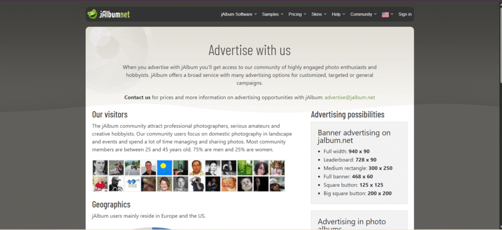 jAlbum Affiliate Program